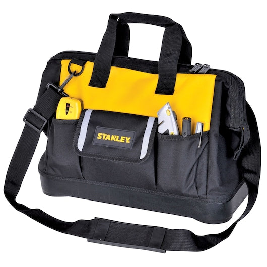 Stanley 16 inch Multipurpose Tools Storage Water Proof Open Mouth Bag