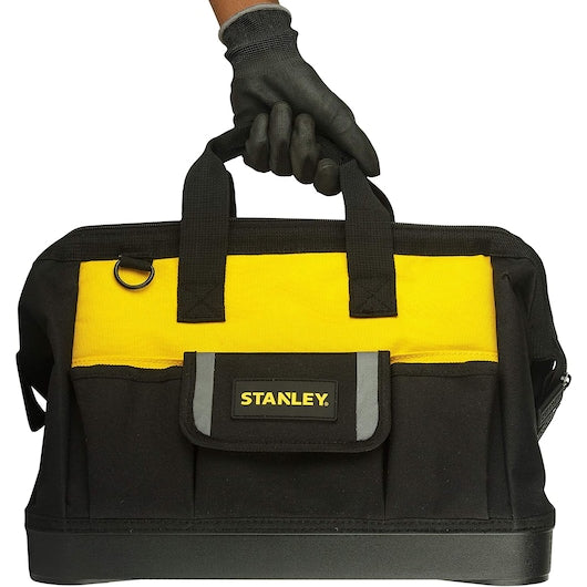 Stanley 16 inch Multipurpose Tools Storage Water Proof Open Mouth Bag