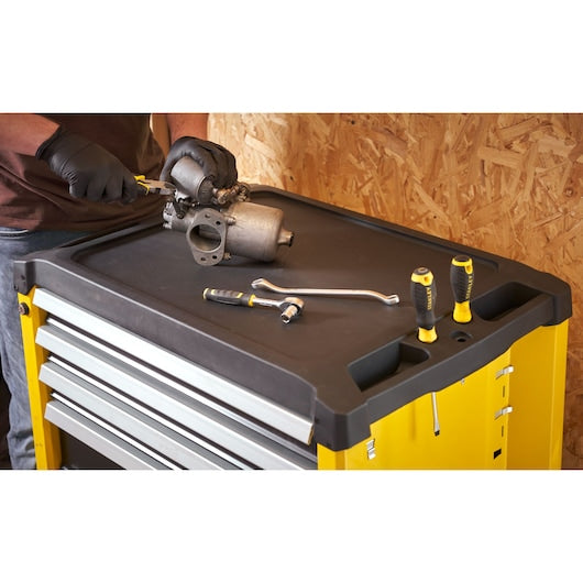 Stanley 35" 5 Drawer Roller Cabinet