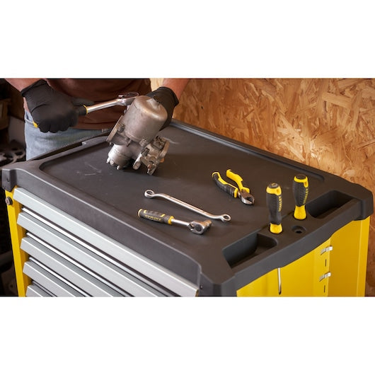 Stanley 27" 7 Drawer Metal Roller Cabinet