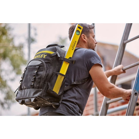 Stanley 570 mm / 22 inch Essential Tool Backpack With Telescopic Handle & Wheels