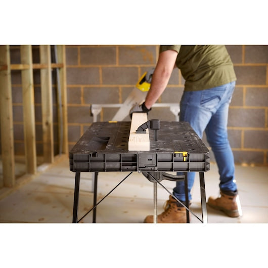 Stanley Essential Fold-Up Workbench With 320 Kg Load Capacity