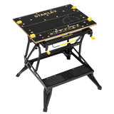 Stanley 2 In 1 Premium Folding Workbench & Vice With 250 Kg Load Capacity (Vertical Clamping)