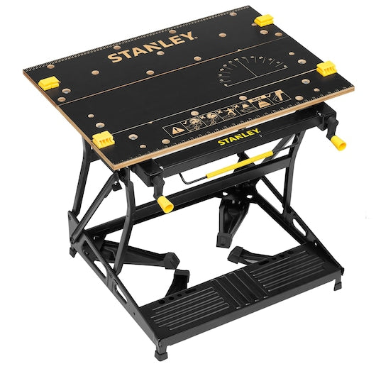 Stanley 2 In 1 Premium Folding Workbench & Vice With 250 Kg Load Capacity (Vertical Clamping)