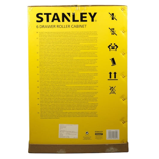 Stanley 26 inch / 6 Drawer Roller Cabinet