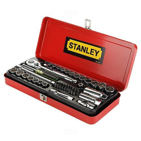 Stanley 46PC 3/8-inch Sq Dr Socket Set with Ratchet