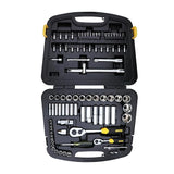 Stanley 86-Pc 1/4 & 1/2" Drive 6PT Metric Socket Set
