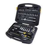 Stanley 86-Pc 1/4 & 1/2" Drive 6PT Metric Socket Set