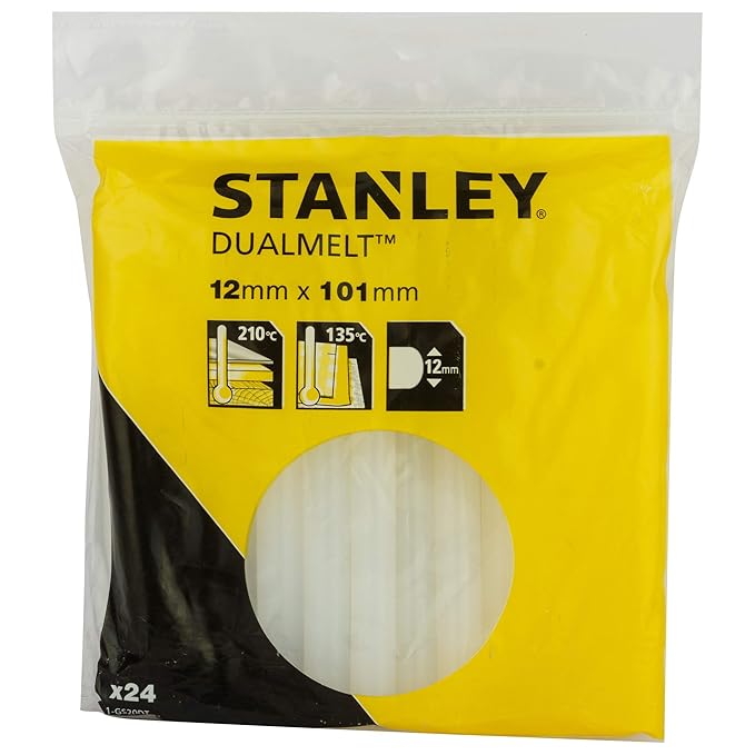 Stanley 11.3mm Dual Temp Glue Sticks 24Pc