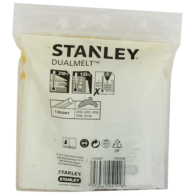 Stanley 11.3mm Dual Temp Glue Sticks 24Pc