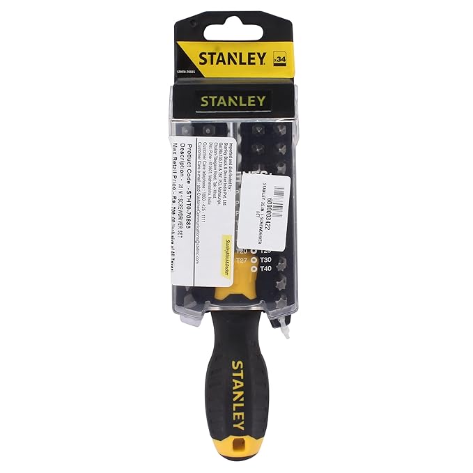 Stanley 35‑in‑1 Professional Screwdriver Set - Tools Warehouse