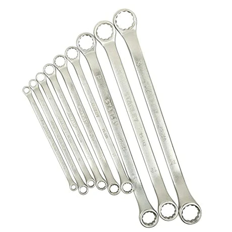 Stanley 9pc Offset Ring Spanner Set - Tools Warehouse