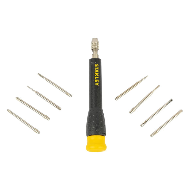 Stanley Multibit Precision Screwdriver Set - Tools Warehouse