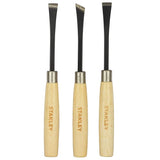 Stanley 6pc 1/4" Wood Carving Chisel Set