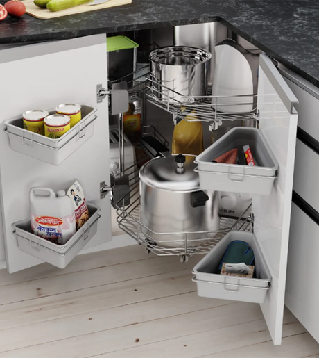 Godrej Super Skido Anthracite Super Corner Solution - Centre Unit