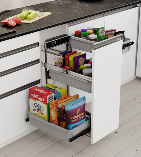 Godrej Super Skido Anthracite Super Slide Out Pantry Unit