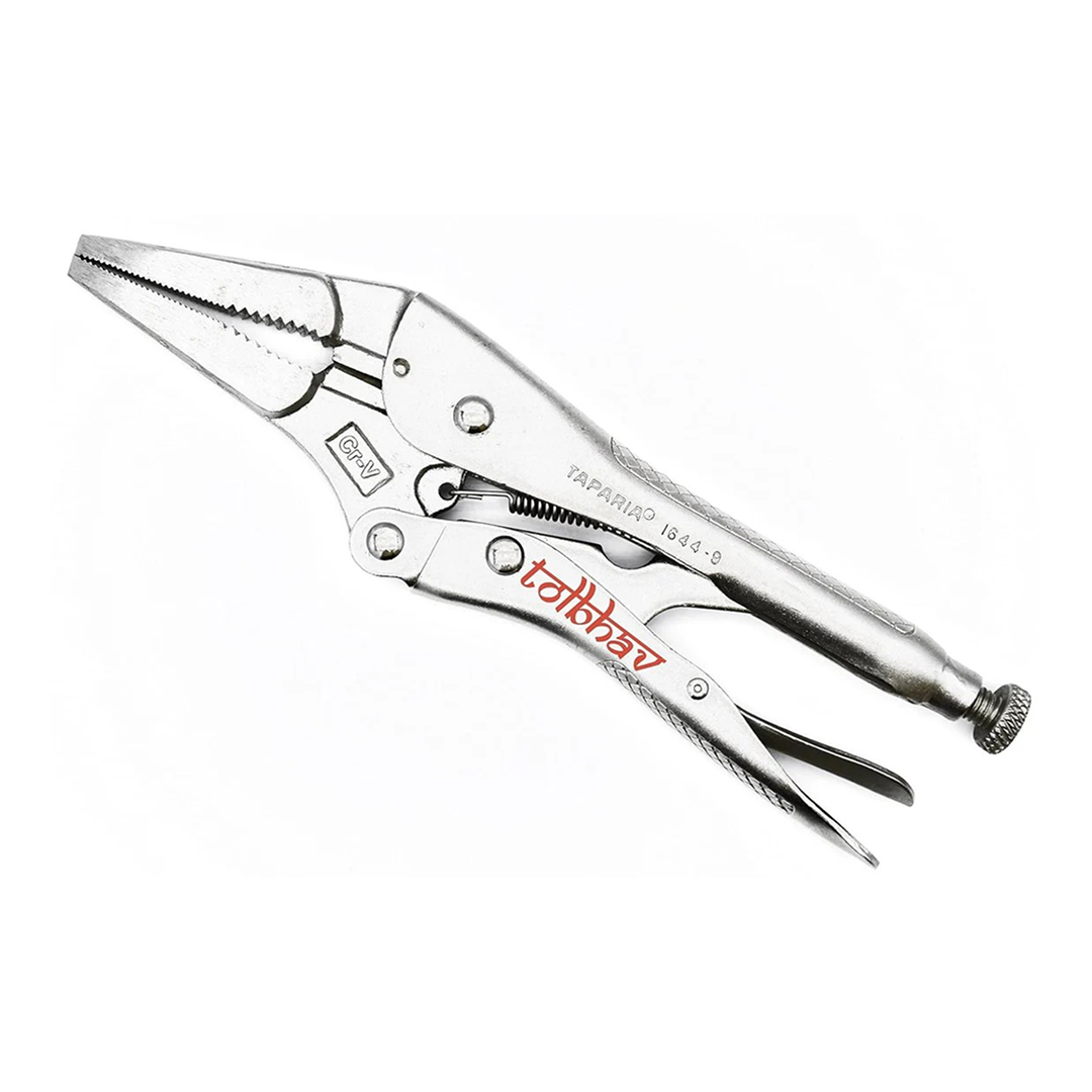 Taparia 1644 Long Nose Jaw Locking Pliers 9 Inch
