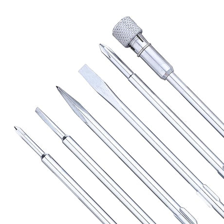 Taparia 840 Neon Bulb Screwdriver Set Silver/Green
