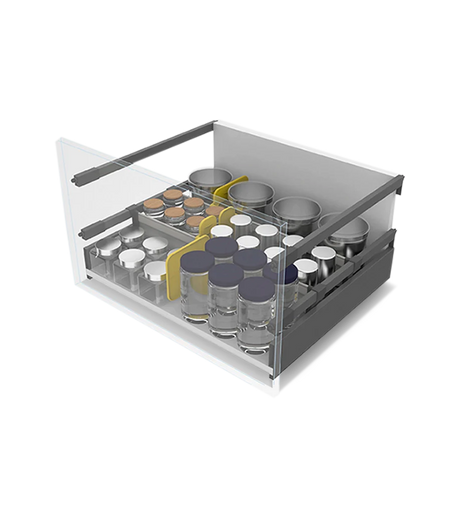 Godrej Universal Skido Anthracite Wire Basket Organiser for Containers