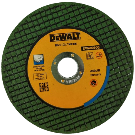 DeWalt DWA8060G 4-inch Cut Off Wheel 50‑Pack