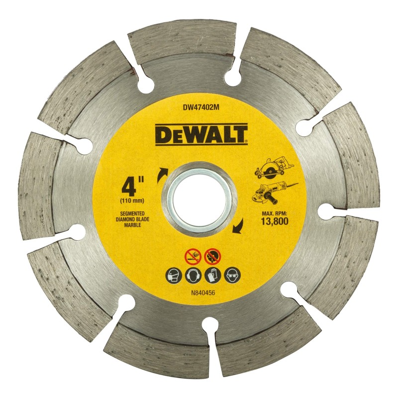 DEWALT 4" MCB - 110MM X 20 - MARBLE - 10MM SEGMENT (BULK PACK 25 PCS.) DW47402MB25-IN