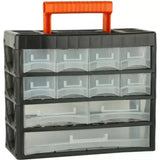 Black+Decker 7 Drawers Small Portable Cabinet For Multi-Purpose Home / Tool Storage With Carry Handle