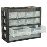 Black+Decker 7 Drawers Small Portable Cabinet For Multi-Purpose Home / Tool Storage With Carry Handle