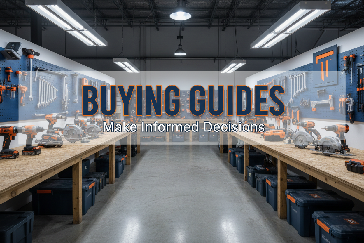 I want a Realistic image banner for buying guides with writings on it