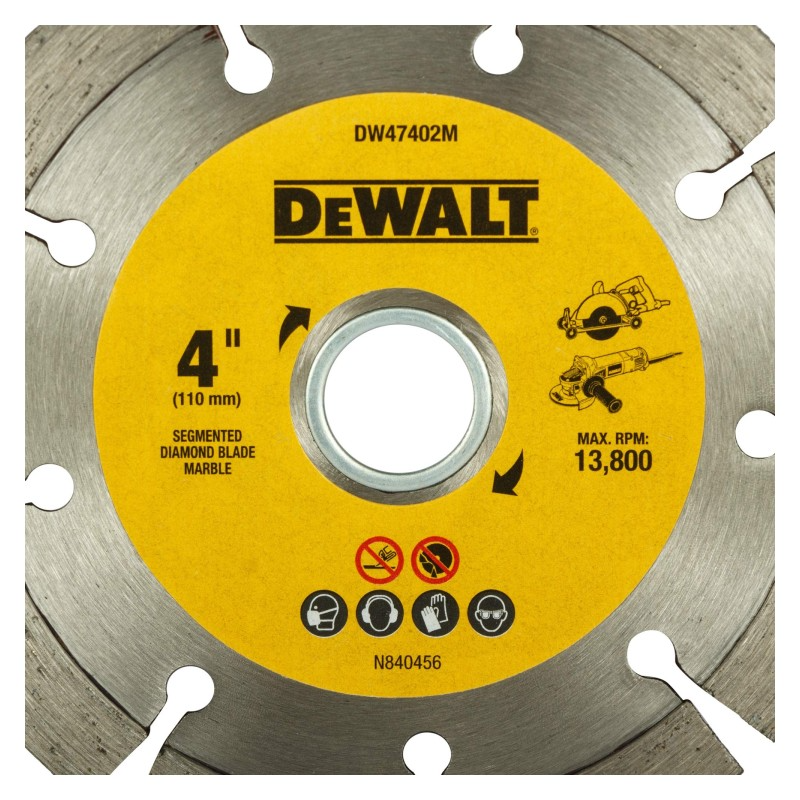 DeWalt DW47402GB25 110mm Granite Cutting Blade 25Pc