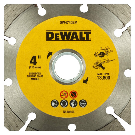 DeWalt DW47402GB25 110mm Granite Cutting Blade 25Pc