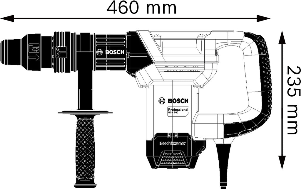 Bosch GSH 500 Max Demolition Hammer