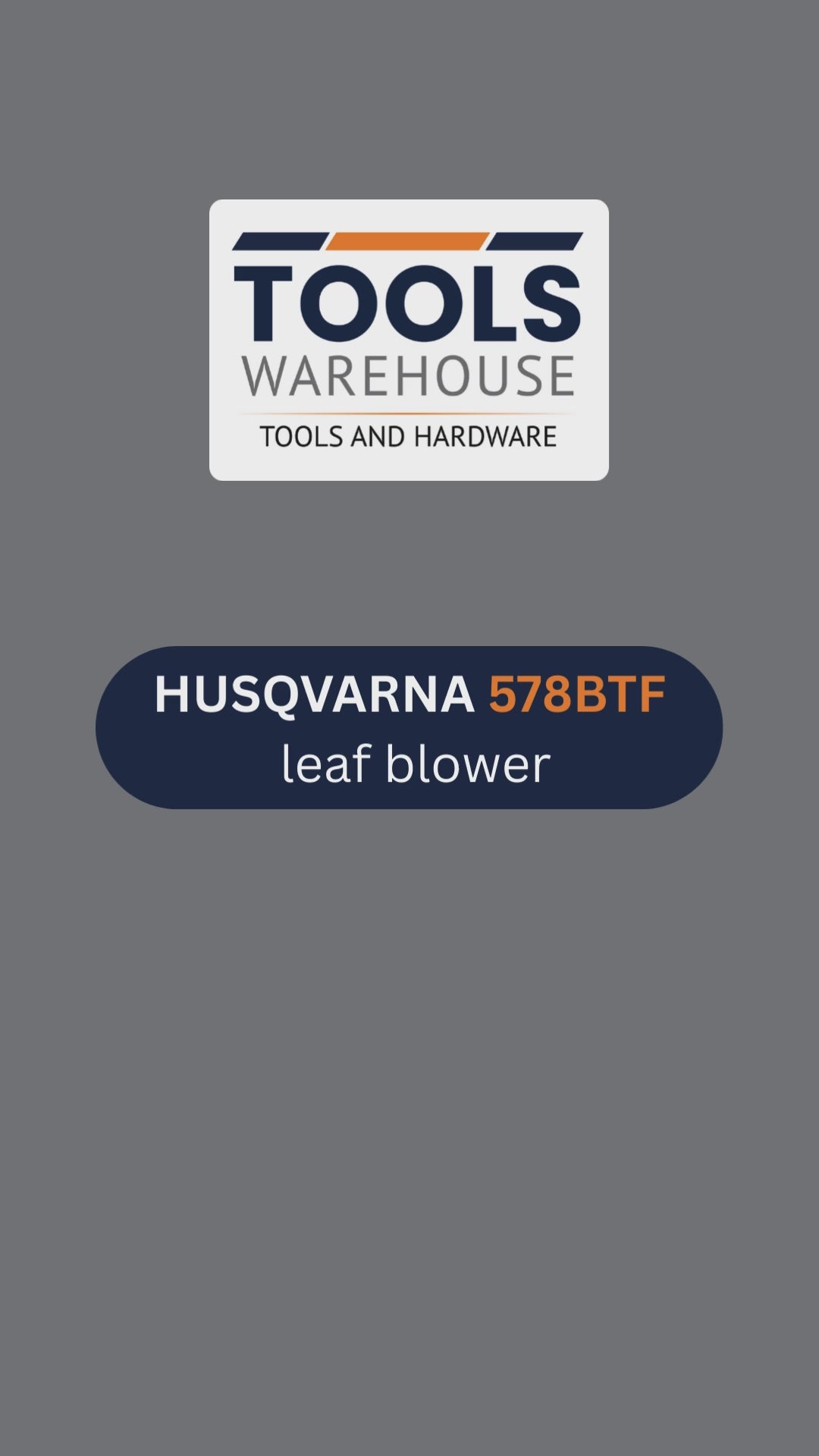 Husqvarna 578BTF High-Capacity Leaf Blower