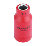 Stanley 10 mm, 1/2 Inch Sq.Drive Insulated Hex Socket (VDE)