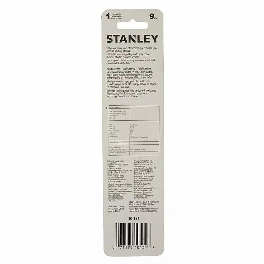 Stanley 9 mm Basic Snap-off Blade Knife