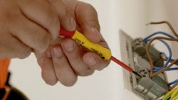 Stanley 50mm Insulated Flat Tip Screwdriver
