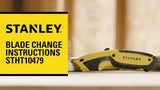 Stanley 175 mm Premium Retractable Blade Utility Knife